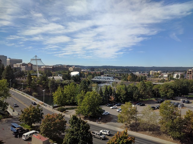 Spokane Hotel View